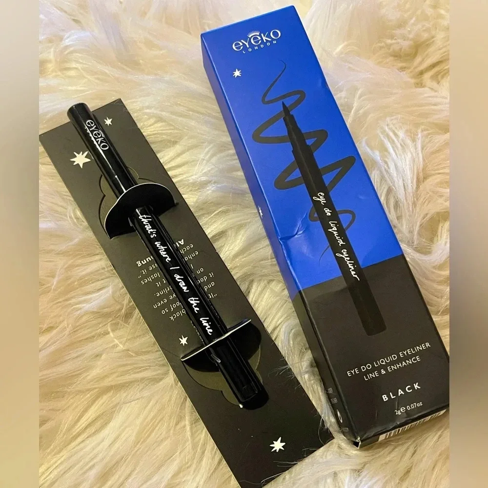 NIB Eyeko Liquid Black Eye Liner-BRAND NEW‎ w/ box! 2g. AMAZING CAT EYES!